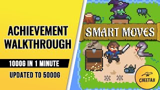 Smart Moves - 5000G Title Update Achievement Walkthrough (1000G IN 1 MINUTE)