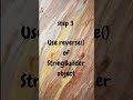 How to reverse a String in Java Part 1