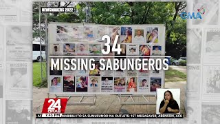 Newsmakers 2022 - Missing Sabungeros | 24 Oras