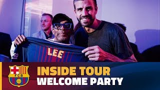 INSIDE TOUR | Welcome party in New York