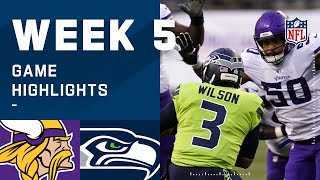 Vikings vs. Seahawks Week 5 Highlights | NFL 2020