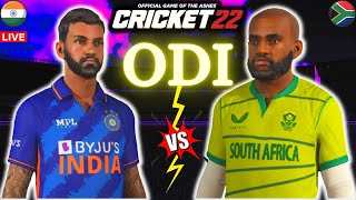 India vs South Africa 1st ODI Match - Cricket 22 Live - RtxVivek