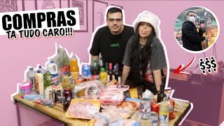 COMPRAS DO MÊS COMPLETA NO HIPERMERCADO! (QUANTO GASTAMOS?)