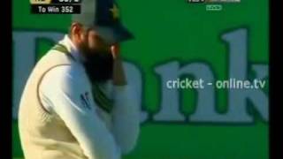 New Zealand vs Pakistan Day 3 2nd test girl entering ground.mp4