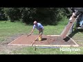 how to pour a concrete slab