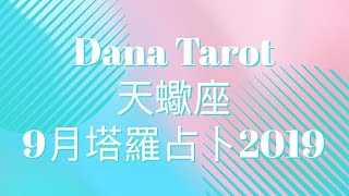 [Dana Tarot] 天蠍座9月塔羅占卜 2019