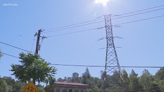 Who is responsible for the rolling power outages?