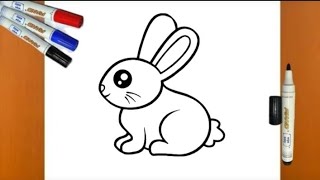 HOW TO DRAW A CUTE BUNNY | AP SKETCHING