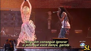 Shakira - Hips Don't Lie (Live in Brazil) (Tradução) (Legendado)4k