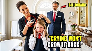 Billionaire Caught His Wife Shaving Their Maid’s Daughter’s Hair — His Reaction Changed Everything