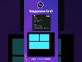 Responsive CSS grid - Flexbox using HTML & CSS 👨🏼‍💻🤩 | Your Code School #javascript #yourcodeschool