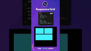 Responsive CSS grid - Flexbox using HTML & CSS 👨🏼💻🤩 | Your Code School #javascript #yourcodeschool