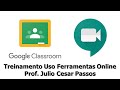 Criando a Sala Virtual com o Google Meet