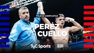 Mariano Pérez vs. Adolfo Cuello - Boxeo de Primera Promocional - TyCSports Play