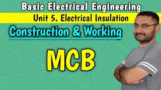 MCB construction and working (Short note on MCB) BEE (BTECH 1st year) in हिन्दी