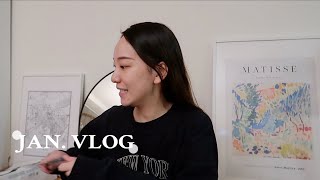 vlog. 开学啦|大雪天❄️|吃吃吃|读博日常|A Week as a PhD student