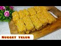 RESEP NUGGET TELUR|| 4 butir telur jadi sebanyak ini...