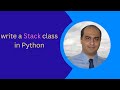 Python Technique: String Reversal with a Custom Stack class