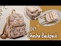 DIY Cara Membuat Tas/Shasha Backpack/Cute Backpack/Tutorial & Pattern