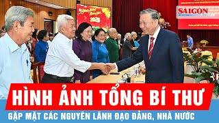 Hình ảnh Tổng Bí thư Tô Lâm gặp mặt các nguyên lãnh đạo và đại biểu trí thức phía Nam | Tin tức