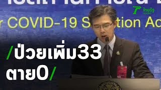 พบผู้ป่วยโควิด-19เพิ่ม 33 ราย | 18-04-63 | ไทยรัฐนิวส์โชว์