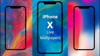 Get iPhone X Fluid Wallpapers For any Android