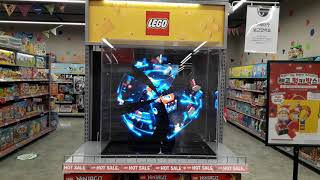 롯데마트 금천점 진열대 레고 LEGO 3D 홀로그램