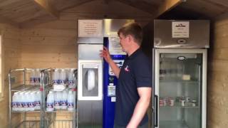 A quick guide on how to use are RAW MILK VENDING MACHINE on the family farm!