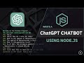 Write A ChatGPT Chatbot With Node.js