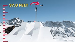 World Record Highest Snowboard Air