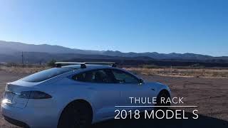 Thule Roof Rack |  2018 Tesla Model S 75D