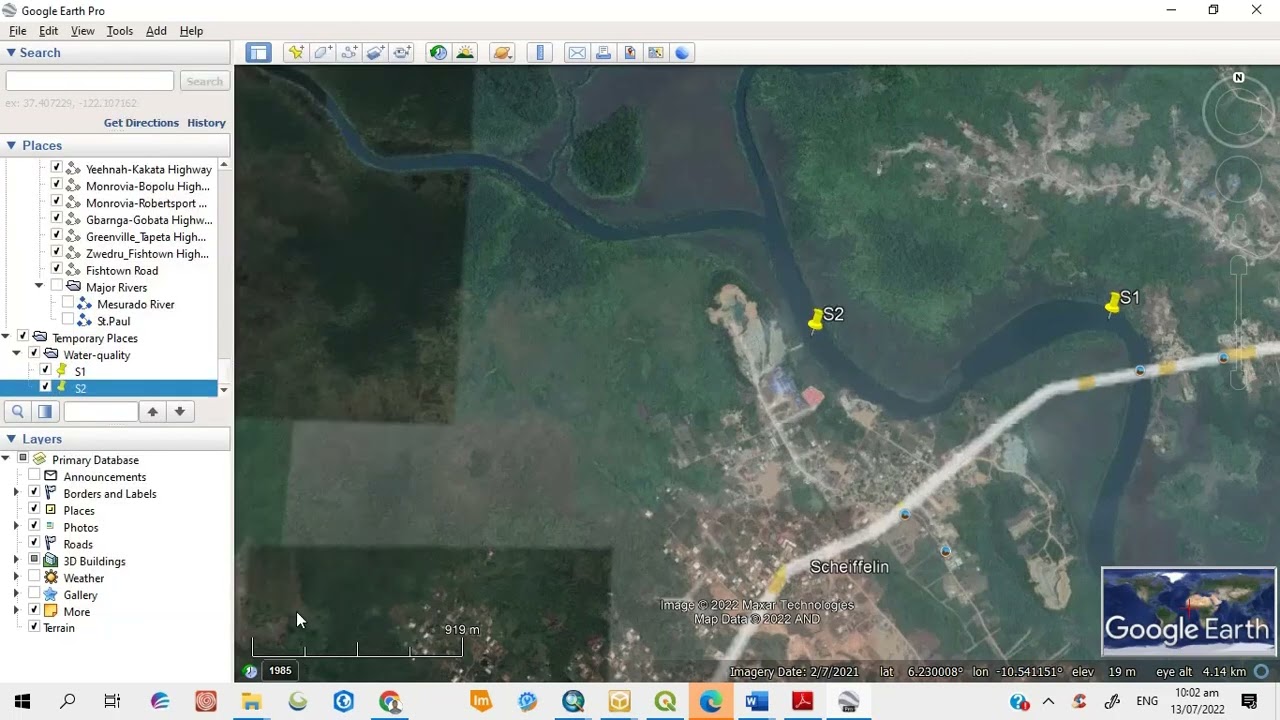 Extract Coordinates From Google Earth Pro And Import To ArcMAP - YouTube