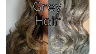 Dying My Hair Grey Using Ion Titanium Dye