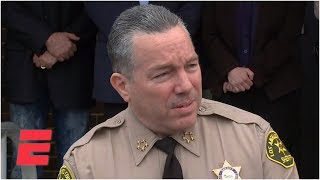 LA County Sheriff briefs on helicopter crash that included Kobe Bryant