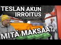 312. Teslan akun irroitus, testaus ja hinta! Akkukotelon lommo? Totuus Teslan räjäytyksestä, Osa 2