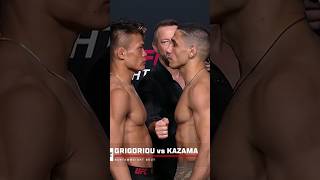 Toshiomi kazama vs charalampos grigoriou #shorts #ufc #ufcvegas95