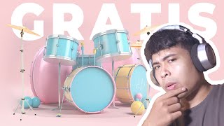 VSTi drum GRATIS yang tidak perlu mixing? Pop Pink Drums