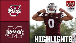 UMass Minutemen vs. Mississippi State Bulldogs | Full Game Highlights | ESPN College Football