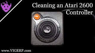 Cleaning an Atari 2600 Controller