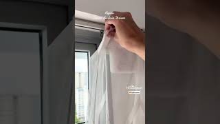 The Curtain Driver E1 gives you smart, motorized control of your existing curtains😊 @homesmart.sg