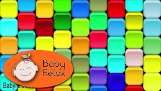 🍊STOP BABY CRYING FUN BABY MUSIC VIDEO SENSORY STIMULATION Make Baby Stop Crying Soothe Colic