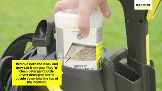 How to use detergent with my pressure washer? | Kärcher UK