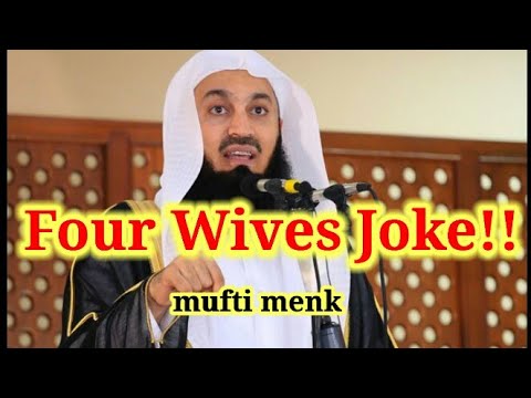 Mufti Menk - FUNNIEST EVER - Four Wives Joke!! - YouTube