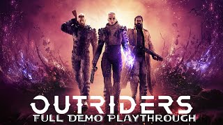 Outriders Demo Full Playthrough