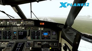 X-Plane 12 | Blind Over Charlotte KDCA to KCLT