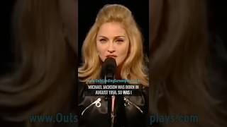 Madonna on Michael Jackson