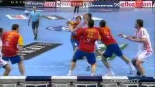 HANDBALL Croatia#Spain, Handball WC 2009.flv