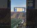 Michigan last touchdown against USC From Student Section #michiganfootball #uscfootball  #football