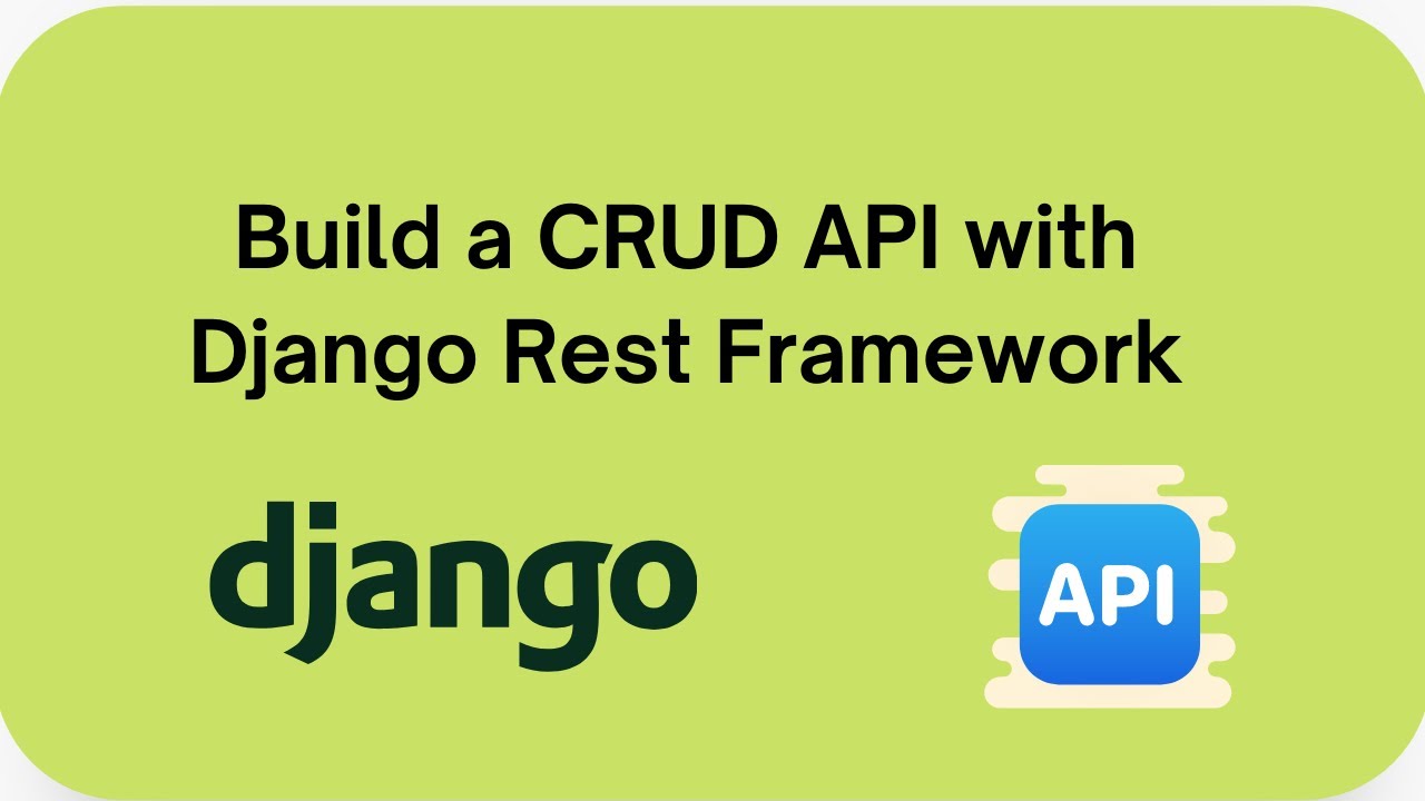 Building A CRUD API With Django Rest Framework And PostgreSQL ...