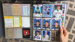Nolan Ryan Oddball Baseball Card Collection